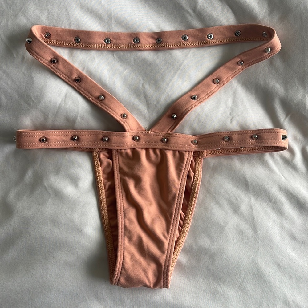 Studded thong